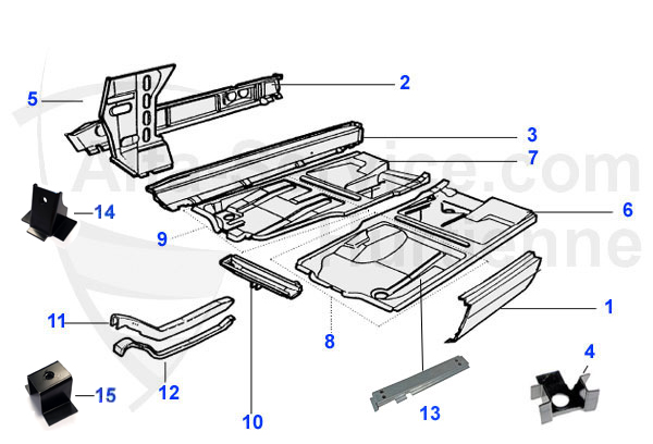 Schweller/Bodenbleche