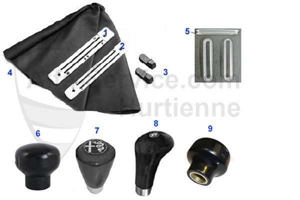 Schaltknauf/Schaltsack