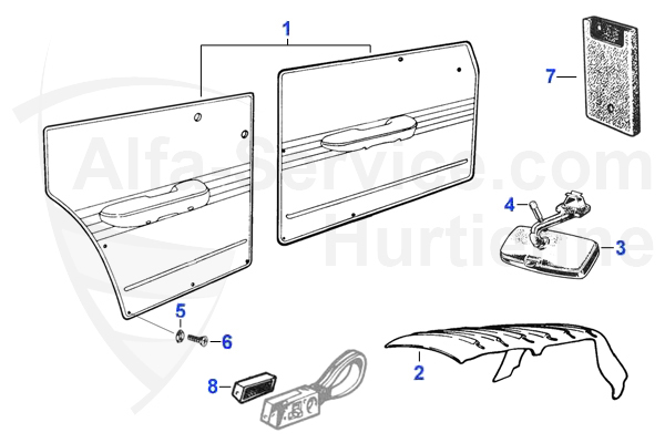 Himmel/Türverkleidung