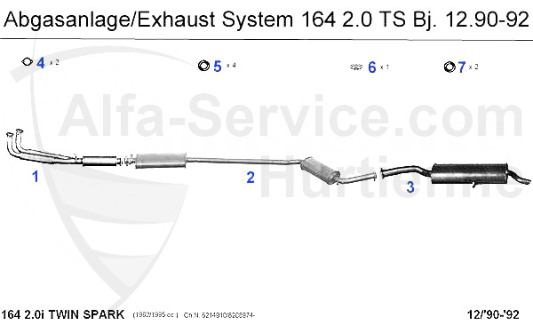 2.0 TS ohne Kat. Bj. 12.90-92