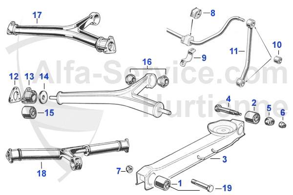 Führungsstreben/Reaktionsdreieck