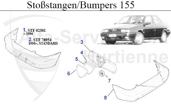 Stoßstange/Kühlergrill/Zierleiste