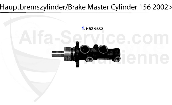 Hauptbremszylinder Bj. 02>