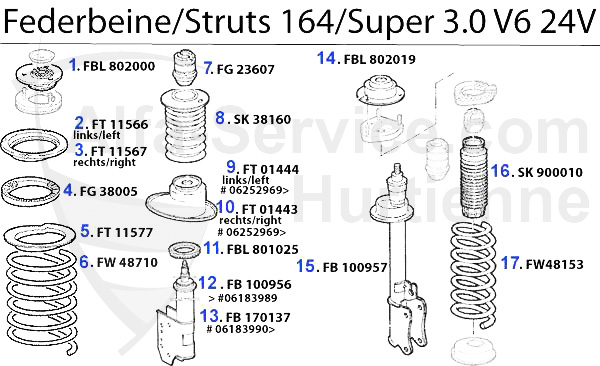 Federbein 3.0 V6 24V