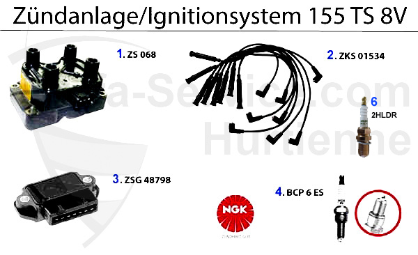 Zündanlage TS 8V