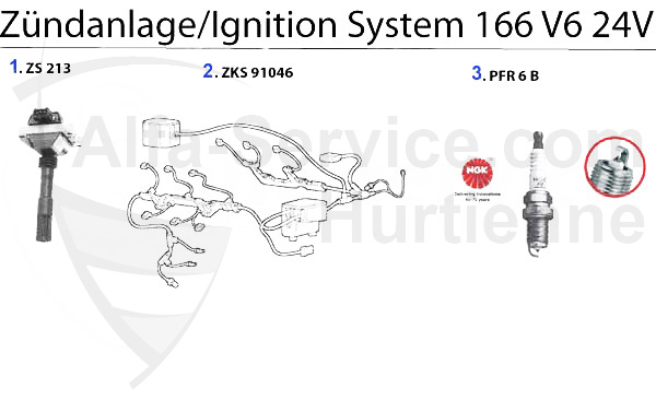 Zündanlage V6 24V