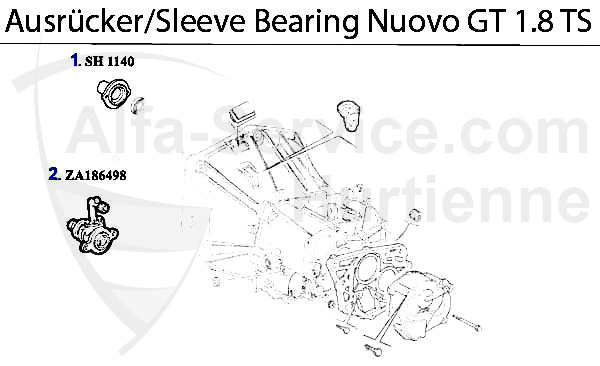 Zentralausrücker 1.8 TS
