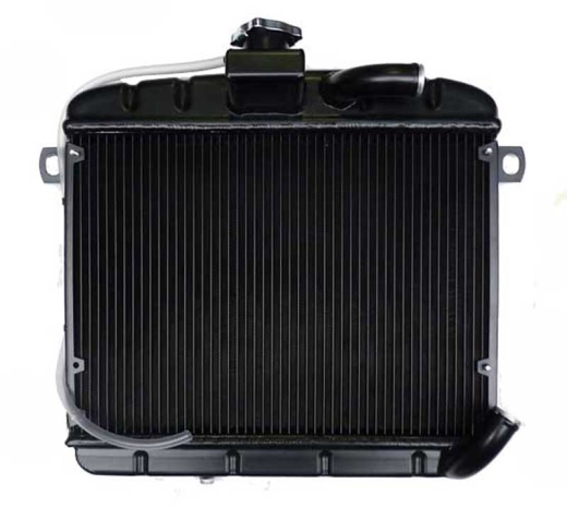 Radiateur en alluminium Spider coda tronca + coda longa 2ieme serie (68-87) Zagato 1300+1600 ne pas pour injection