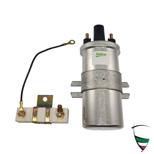 IGNITION COIL WITH SERIES RESISTANCE