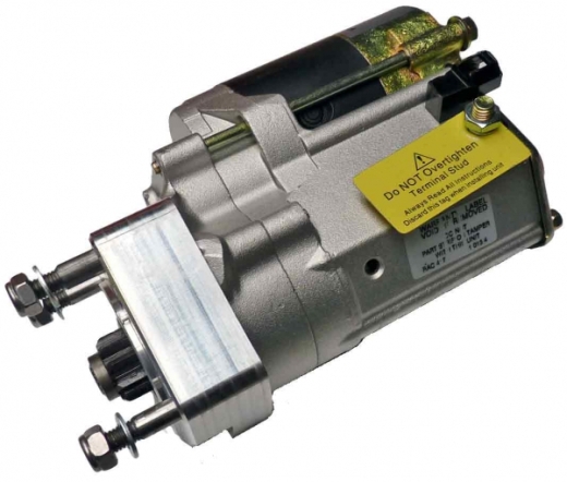 High performance Startmotor 8 teeth lightweight, geared starter motor draws less current ensuring starts engine even direct replacement for original