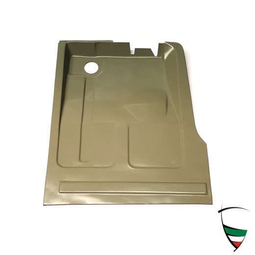 FLOOR PANEL, FRONT, LEFT - STANDING PEDALS 1st SERIES, ALSO FOR GT AND GIULIA 2. SERIES RHD