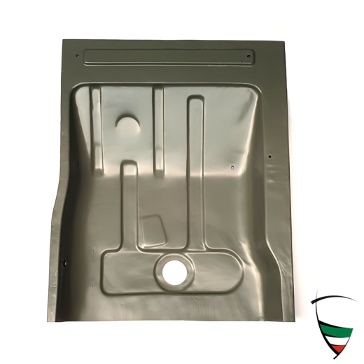 GT FLOOR PANEL REAR, RIGHT,1-ST SERIES (5 SCREW SEAT VERSION),GIULIA SPRINT GT 105.02, UNTIL CHASSIS-NO-620282