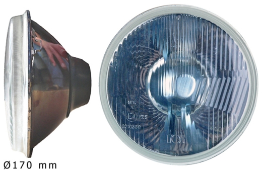 HEADLAMP SPIDER H4 - reproduction