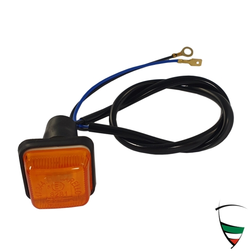 intermitente lateral cuadrado Spider 83-89 en diseño Carello