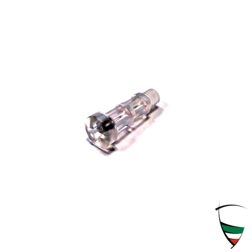 PLASTIC SCREW FOR INDICATOR LENSE WHITE FOR SPIDER 83-93