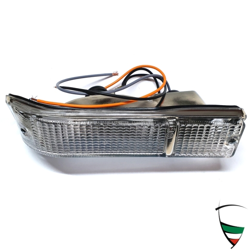 Clignotant avant (repro), Droit, blanc/ blanc 70-77