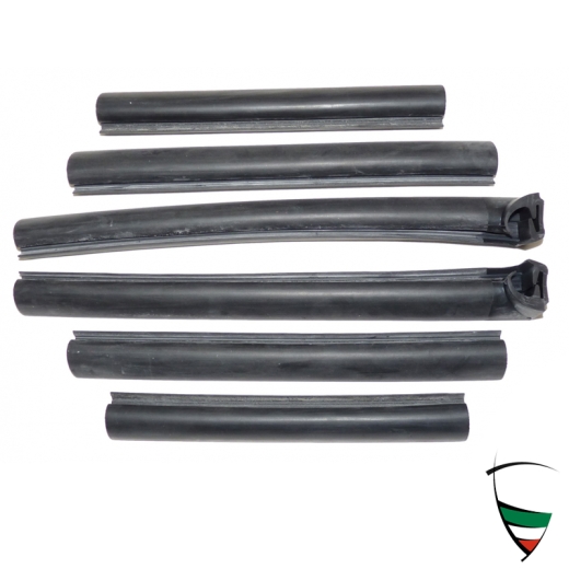SIDE WEATHER STRIPS ROUNDTAIL - set of 6.