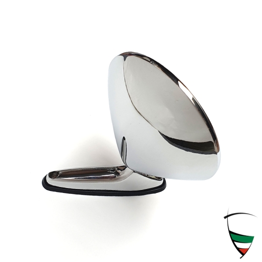 OUTER MIRROR round/chrome without emblem