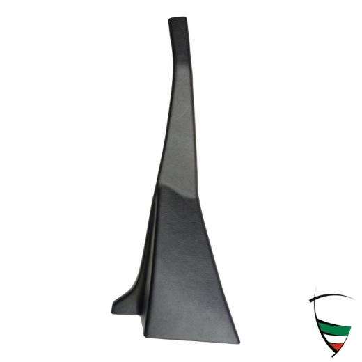 B-PILLAR COVER RIGHT - SPIDER 83-89 black, plastic corpus covered with Skay