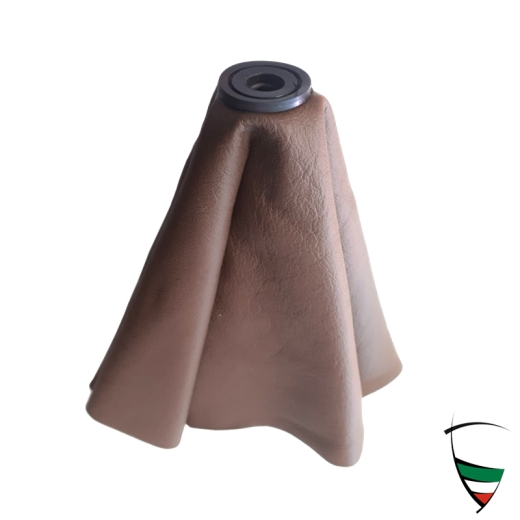 GEAR-LEVER BOOT - LEATHER brown - with middle console - SPIDER