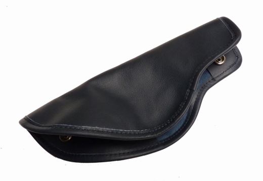 HANDBRAKE LEVER BOOT - LEATHER blue SPIDER