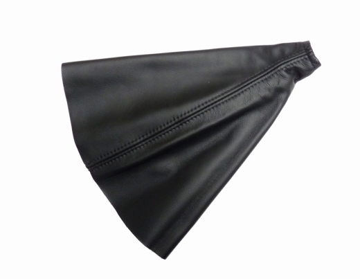 Soufflet levier vitesses, Cuir noir 87-89