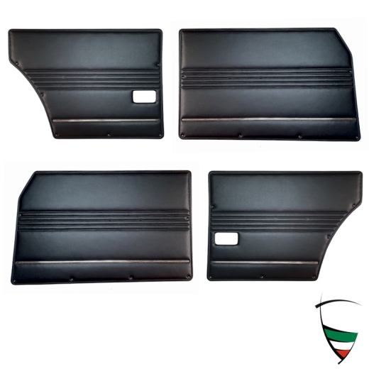 DOOR TRIM PANEL BLACK GIULIA 69-73 (FRONT AND REAR RIGHT + LEFT)