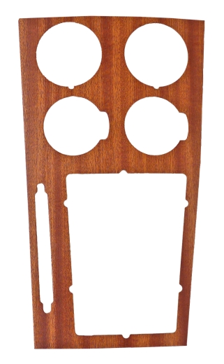 REAL WOOD COVER - middle consolee incl. borings - Giulia Super Nuova