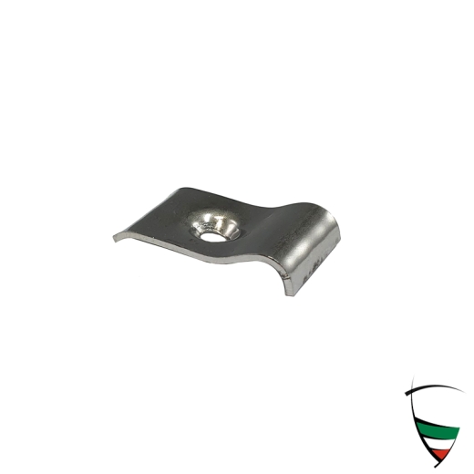 Verdeckhalteblech seitlich außen Spider 1970>, rechts