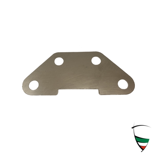 LOWER DOOR HINGE SPACER STAINLESS STEEL 1mm GT BERTONE