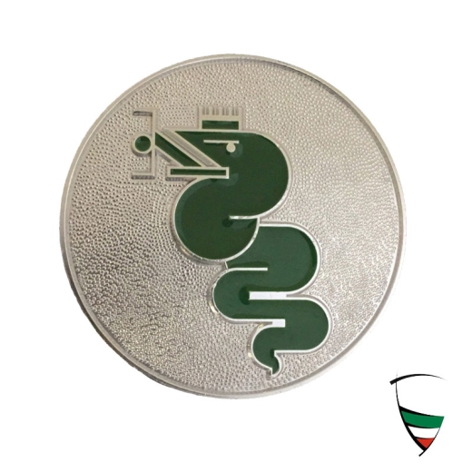 SNAKE EMBLEM C-PILLAR SILVER/GREEN left