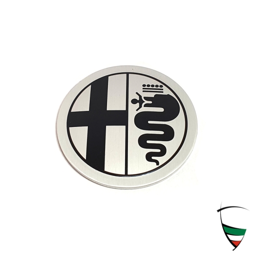 Emblem für Alufelge silber 48mm