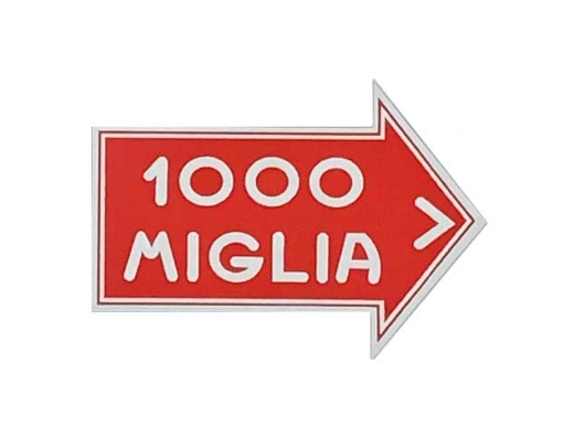 adesivo Mille Miglia piccolo