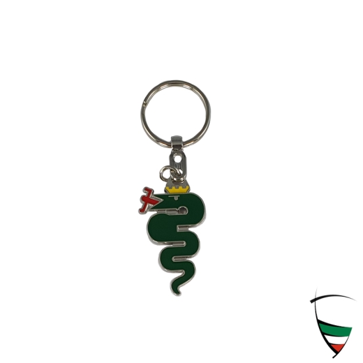 KEY CHAIN "SNAKE" green