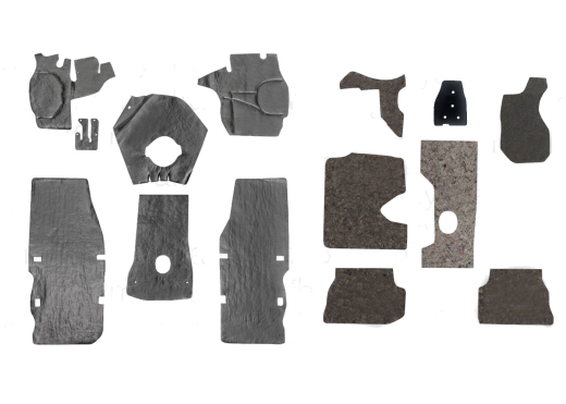 INSULATING MAT SET FOR GT 1st SERIES, DEEP FLOORPANEL