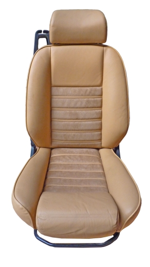 Sitz komplett Spider 90-93 beige/ Alcantara