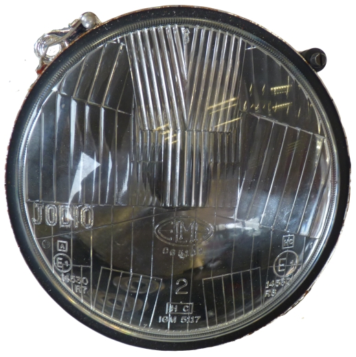 HIGH-BEAM HEADLAMP RIGHT GIULIA NUOVA/ ALFETTA GTV ORIGINAL ELMA