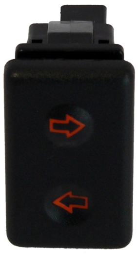 Commutateur lève-vitre pour Alfa 75 avec symbole en rouge