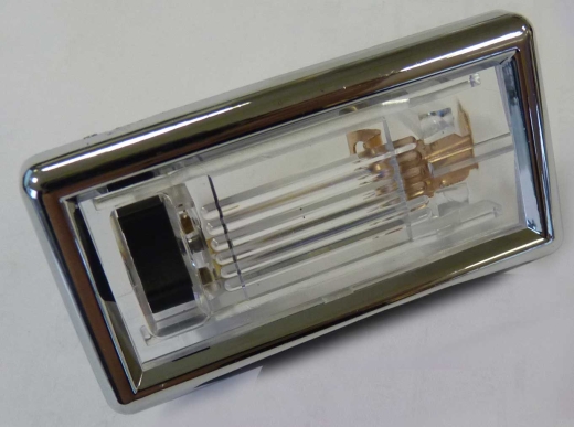 INTERIOR LAMP ALFETTA GTV (116) 1. SERIES WITH CHROME FRAME AND SWITCH