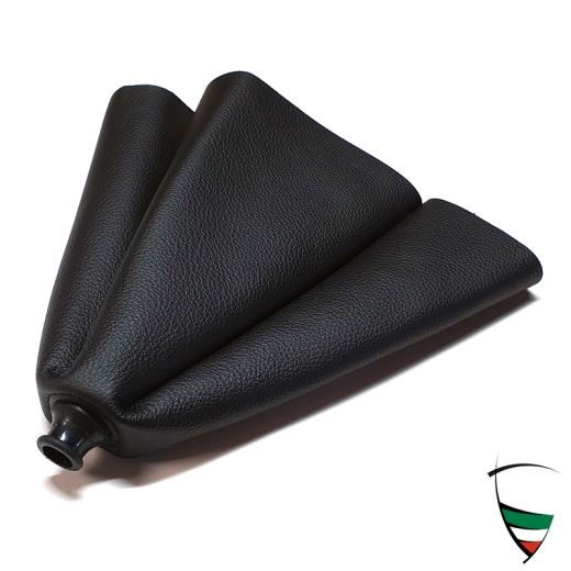 GEAR LEVER BOOT GTV6,ALFA ROMEO "SEI" BLACK LEATHER