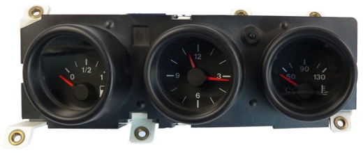 Konsole mit Zusatzinstrumenten (Tan k,Uhr,Wassertemperatur) gtv/spider (916) Bj. >98