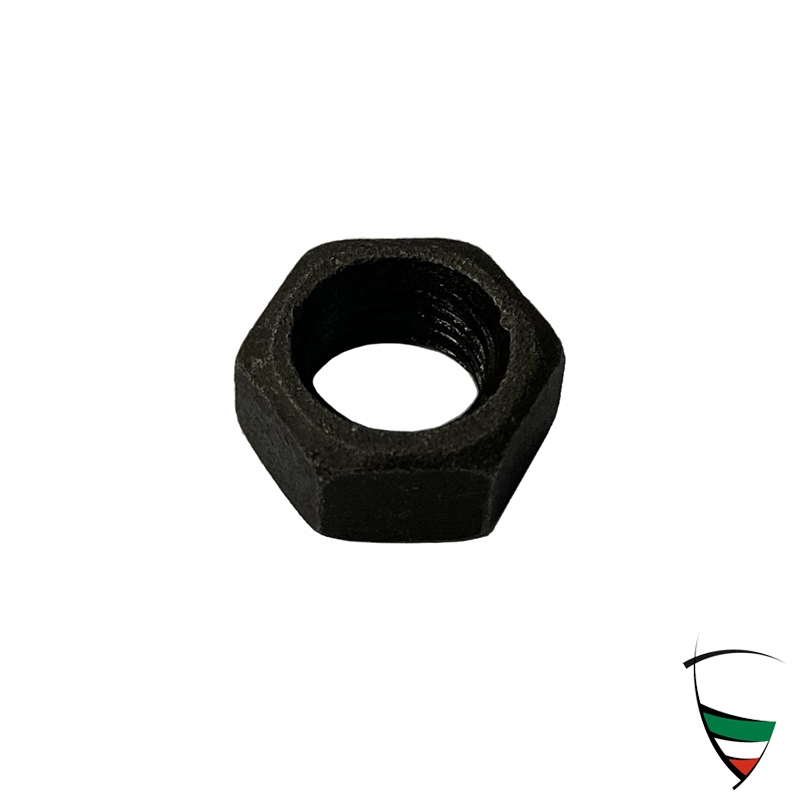 Feingewindemutter 8x1 SW12 Stahl