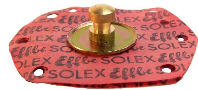 Vergaserdichtsatz für 2 Vergaser mit Schwimmernadelventil und Beschleunigerpumpenmembrane SOLEX Doppelvergaser 40 ADDHE 20/24/29 S142 (für 4 Zyl.)