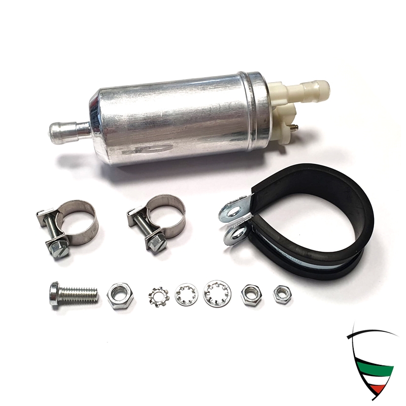 Elektrische Benzinpumpe 0,2 bar, 8 mm Anschluss, 95 l/h, 12V