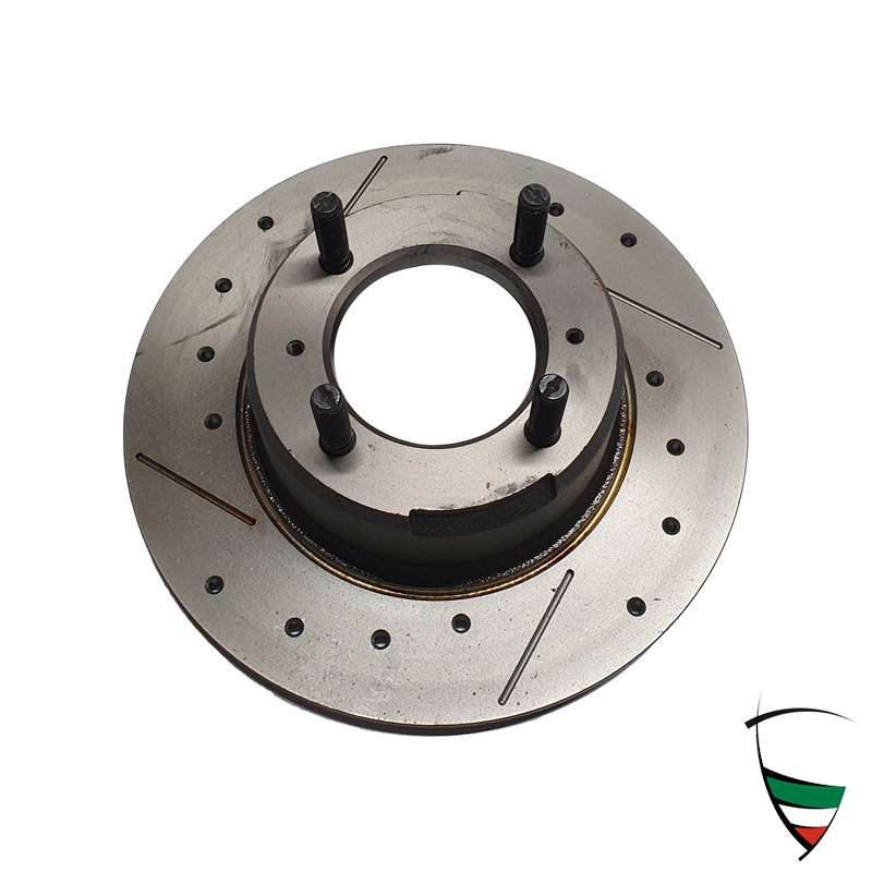 Sport-Bremsscheibe 1300-1600 vorne gelocht, Kein TÜV-Gutachten