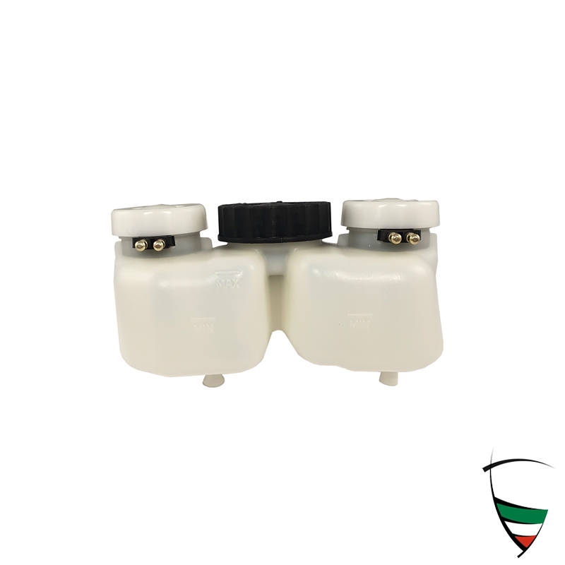 Bremsflüssigkeitsbehälter hängende Pedale, Giulia, GTJ/GTV Berlina, Spider, Zagato 1,6 (3 Deckel)