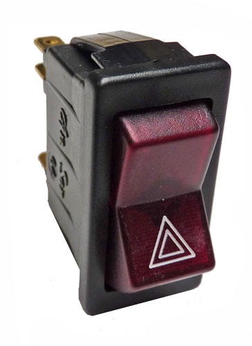 Warnblinkschalter eckig Spider, GTV/6 (116)