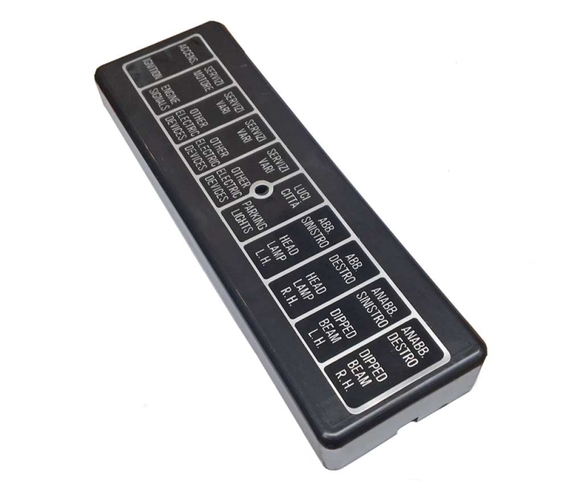 FUSE BOX COVER UP TO 1967 ALL 105 MODELS