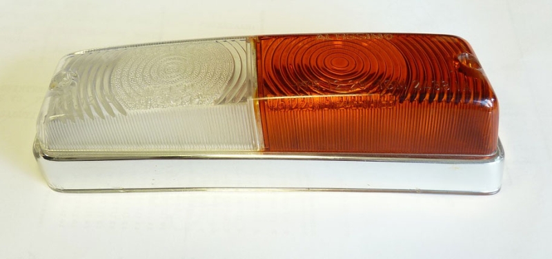 Blinkerglas Giulia Bj. 1962-74 Altissimo orange/weiß links