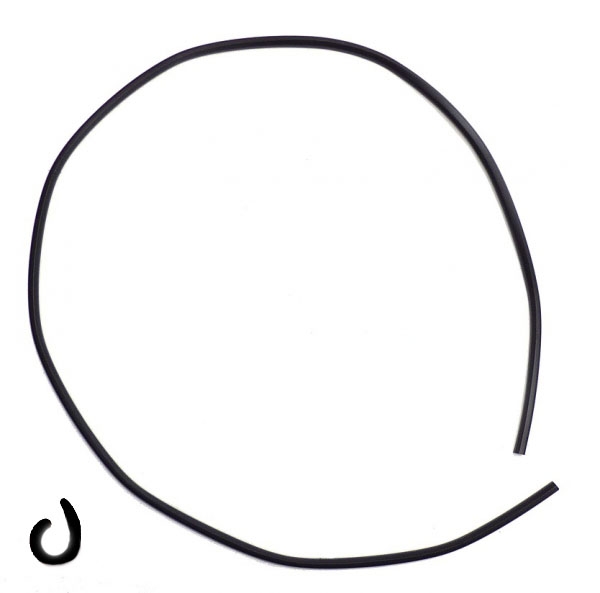 Keder unter Zierleisten GT, 90cm, muss für Ausstellfenster gekürzt werden